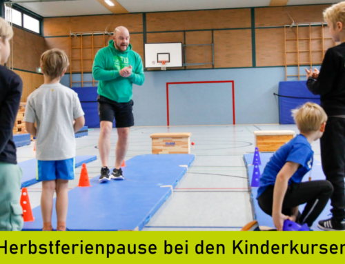 Pause bei den Kinderkursen