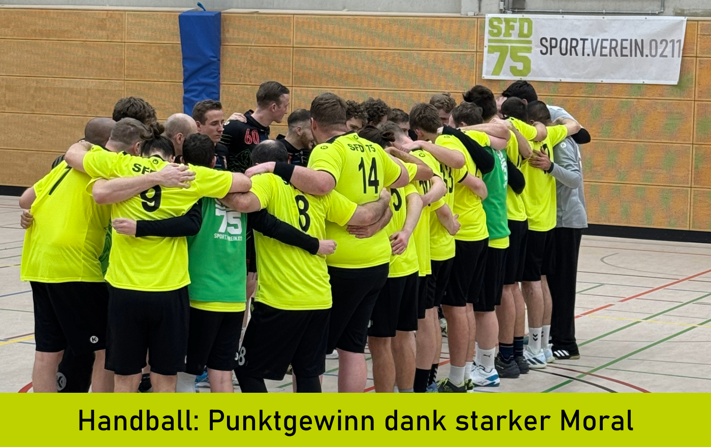 Handball-Herren holen Punkt gegen Hilden