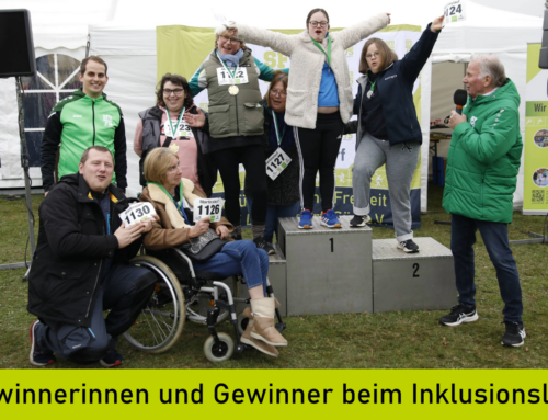 Nur Gewinner beim Inklusionslauf