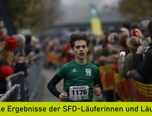 Tolle SFD-Ergebnisse beim Martinslauf