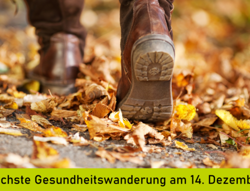 Nächste Gesundheitswanderung am 14. Dezember