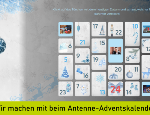 Wir machen mit beim Antenne-Adventskalender