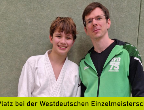 7. Platz bei der Westdeutschen Einzelmeisterschaft der U15 für Tim Latz