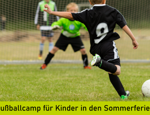 Fußballcamp in den Sommerferien